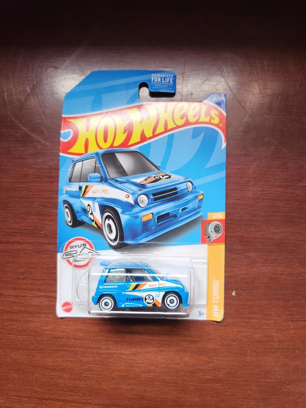 Hot Wheels 2022 HW Turbo '85 Honda City Turbo II Blue 2/10 New